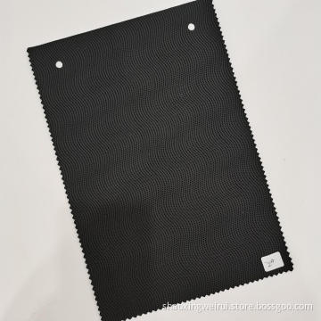 Gebogene Gridlines Handschuh Leder